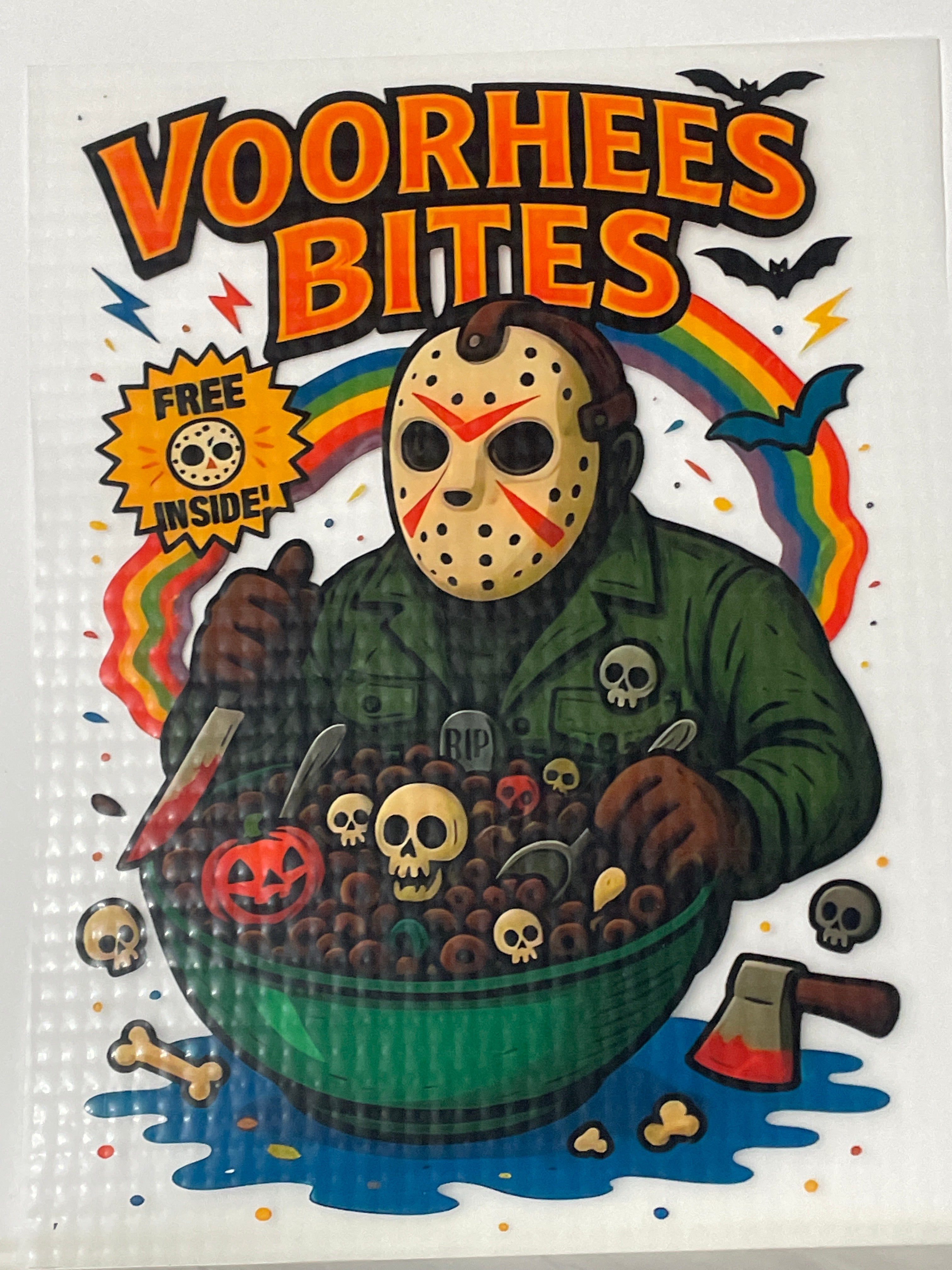 Voorhees bites shirt print
