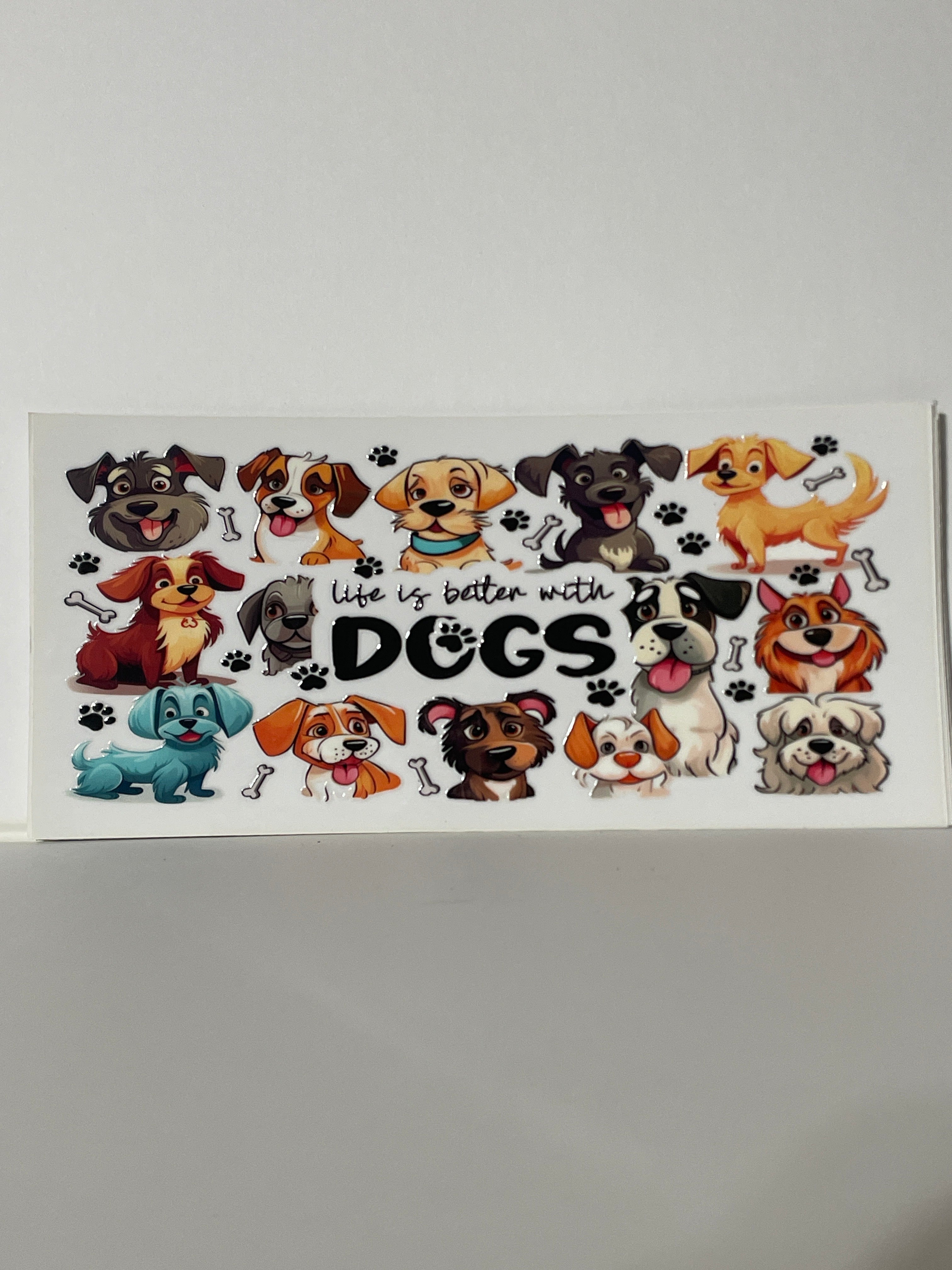 Mystery dog cup prints (9 prints)