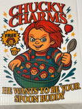 Chucky charms shirt print