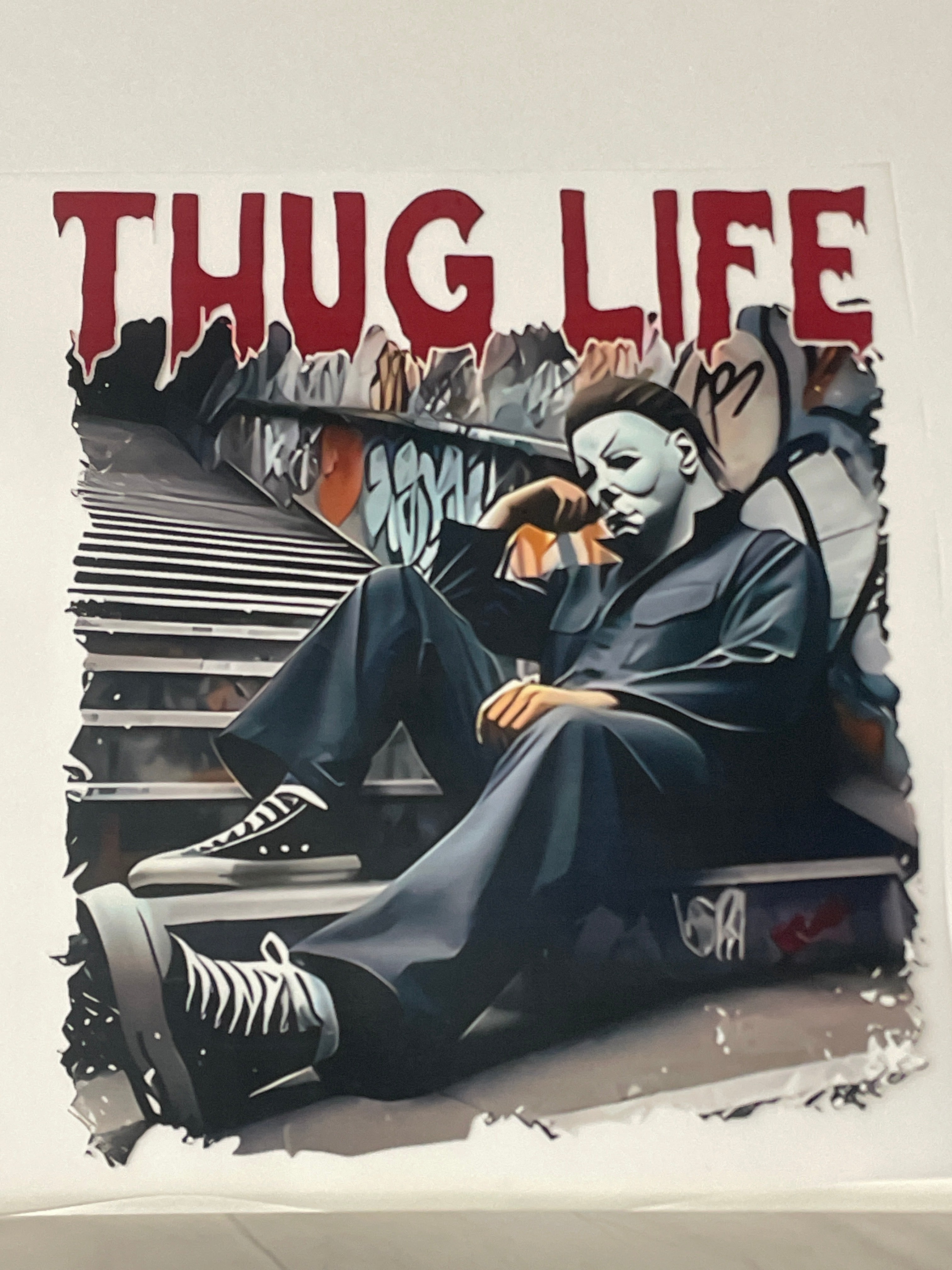 Thug life shirt print