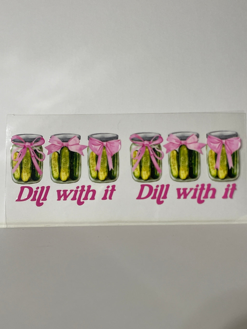 Pickle cup prints 5 pack