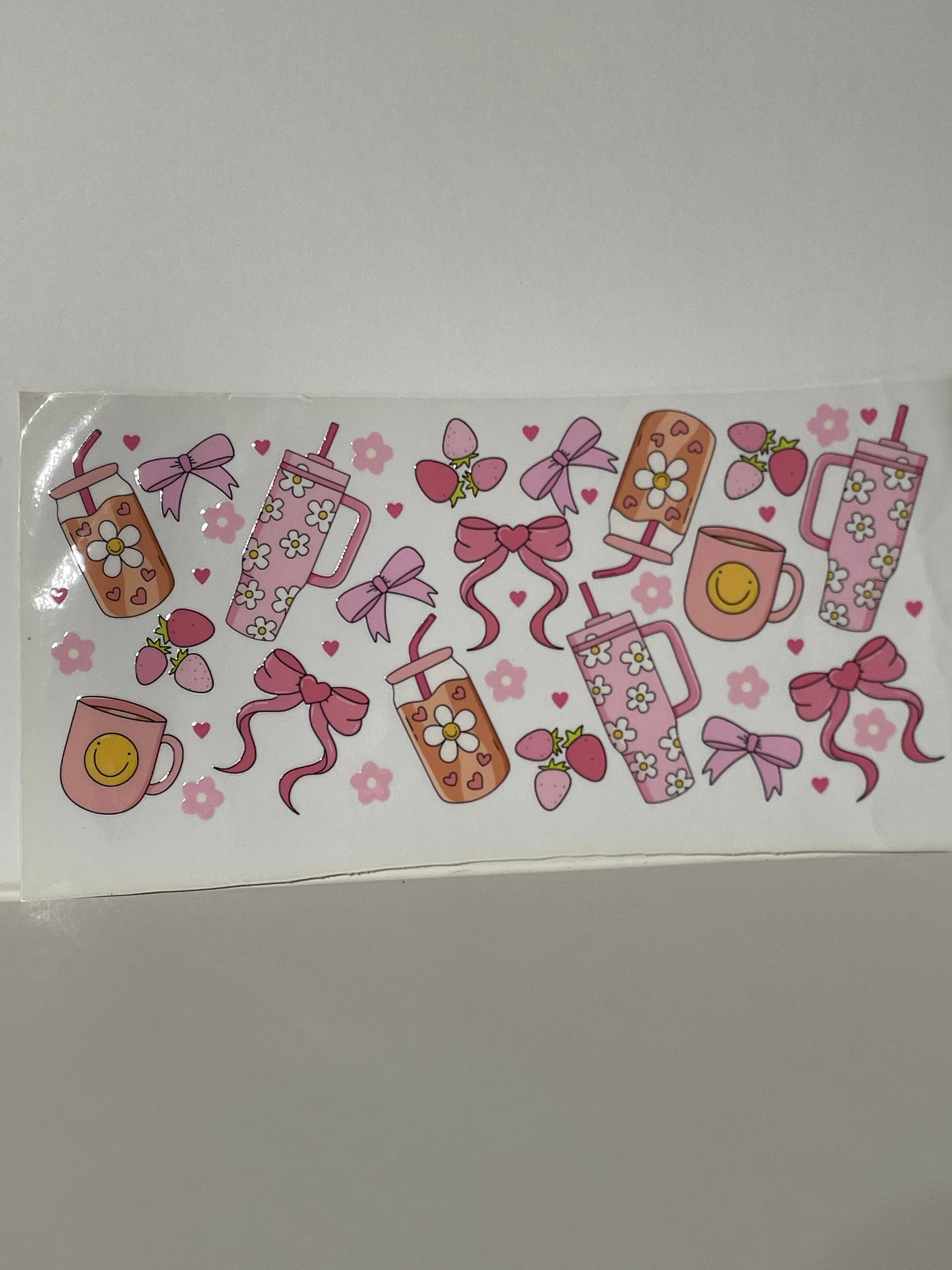 Girly cup prints