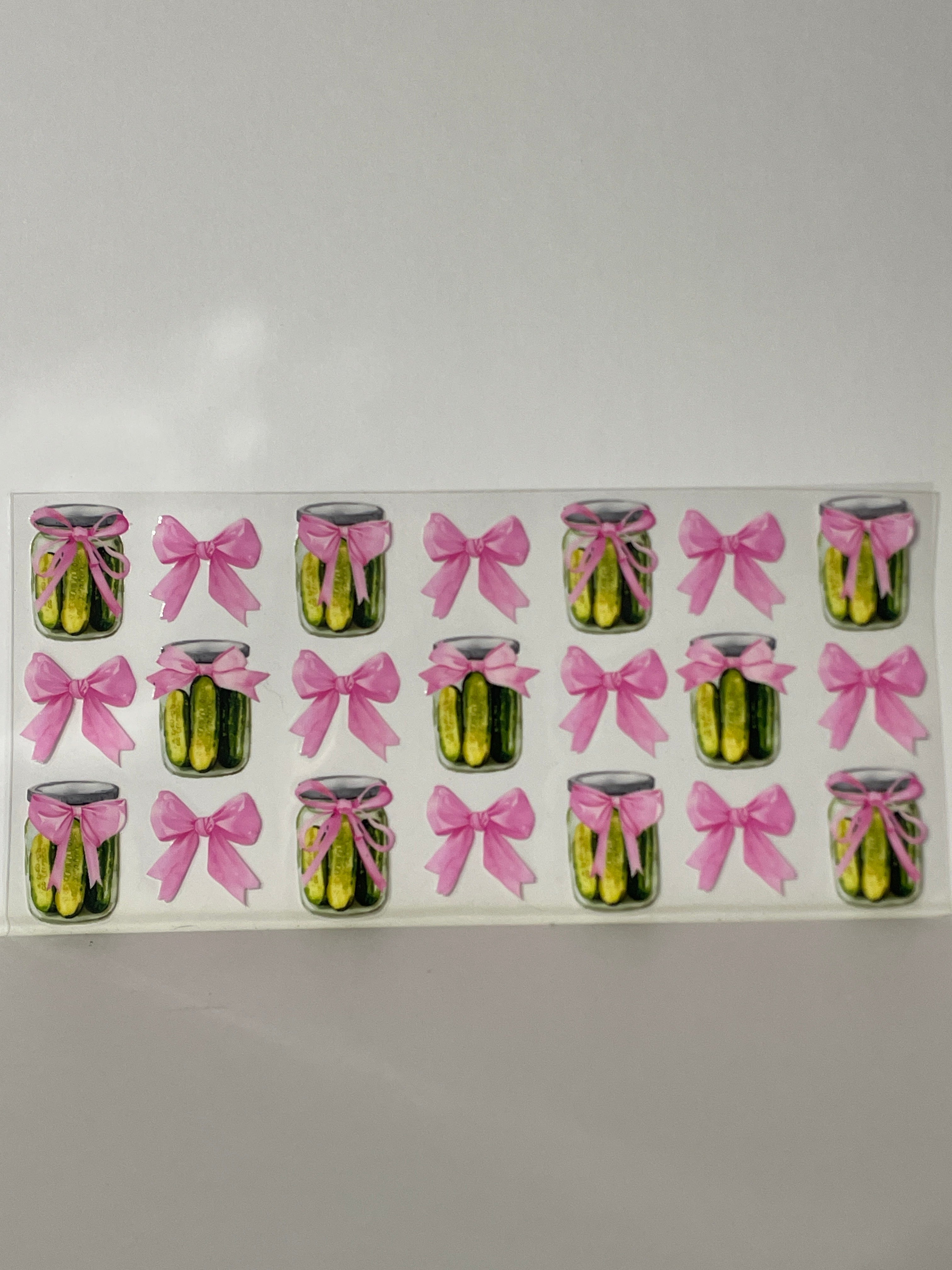 Pickle cup prints 5 pack