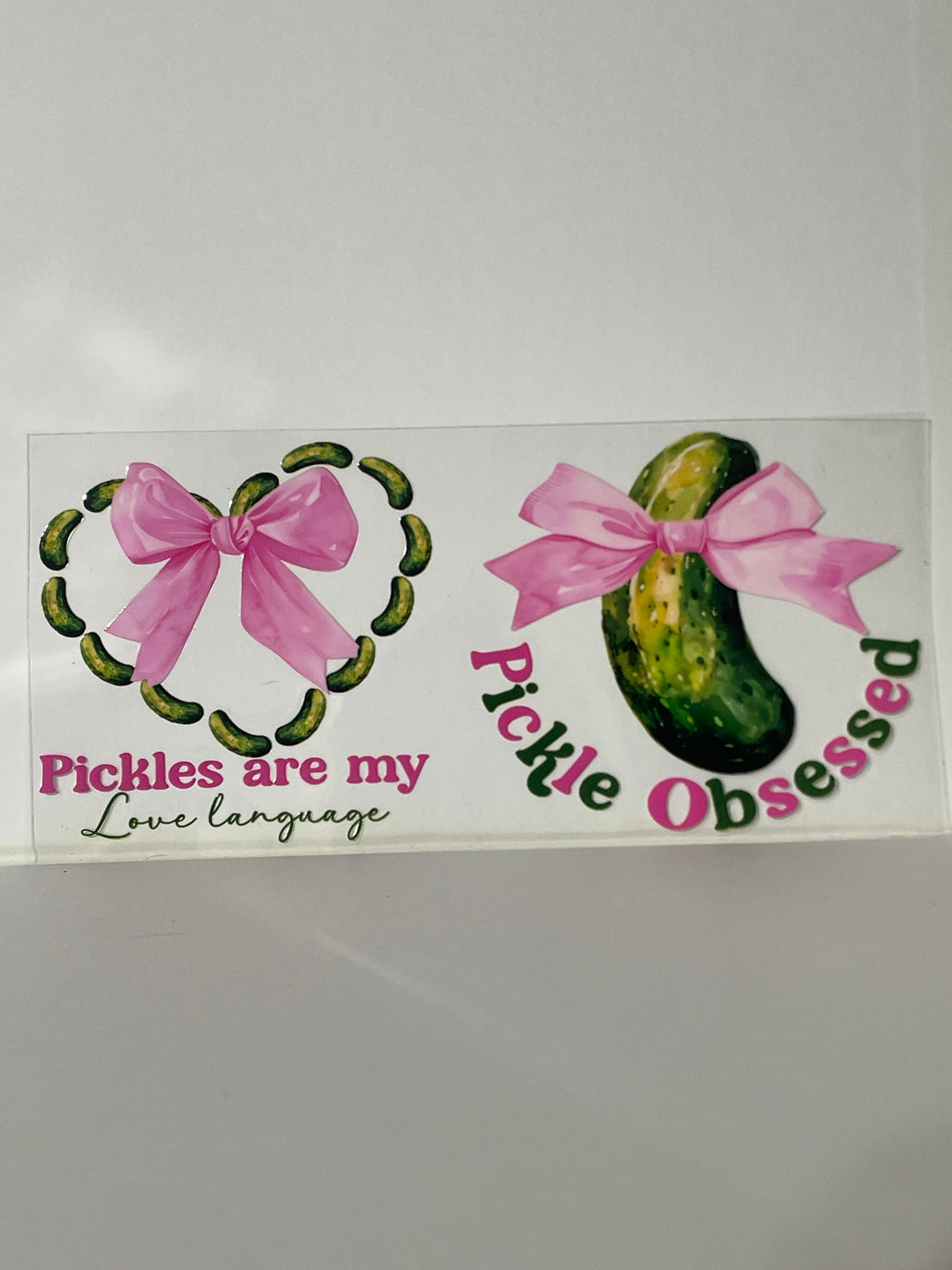 Pickle cup prints 5 pack