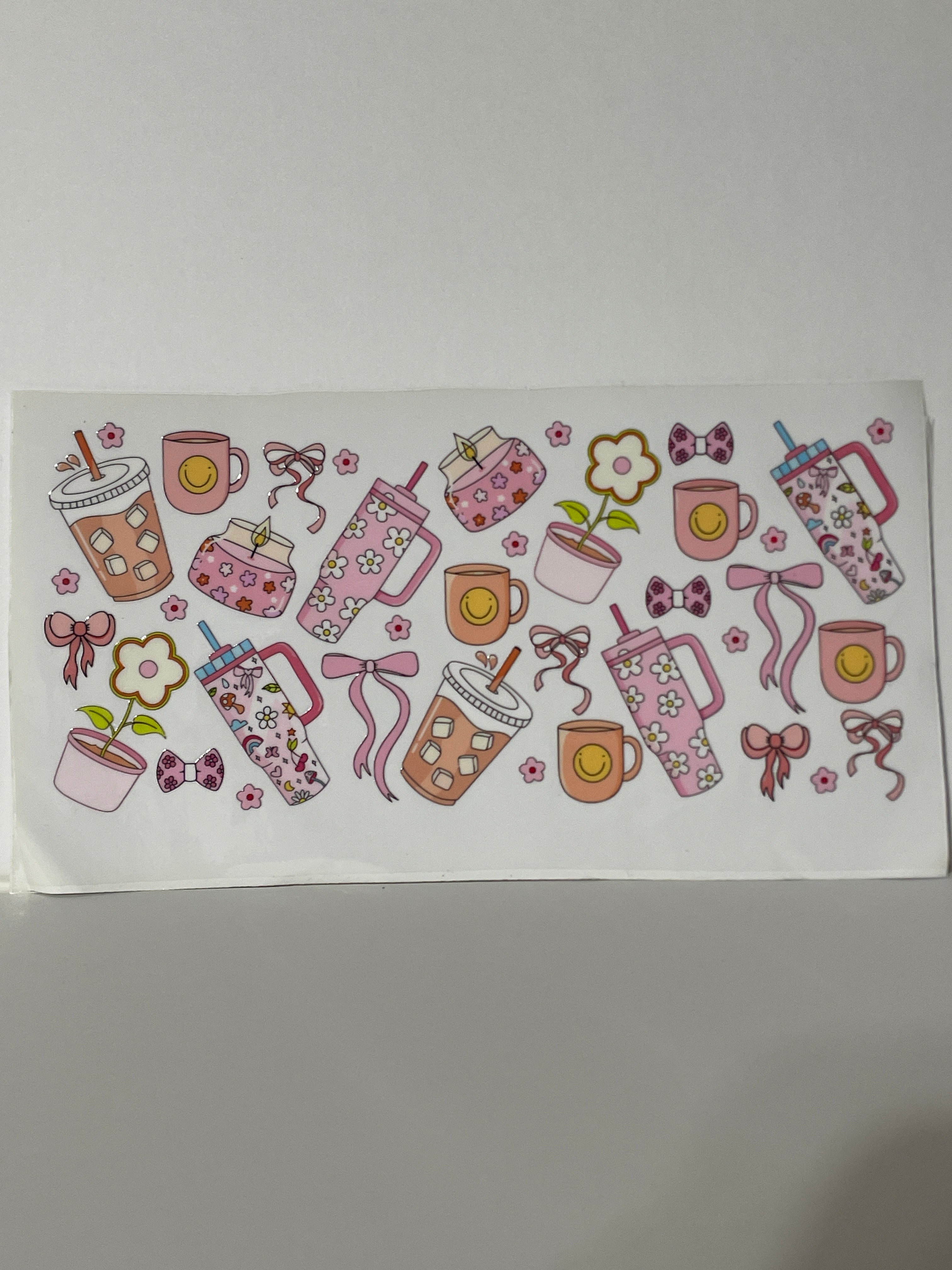 Girly cup prints
